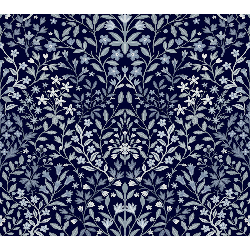 Papier peint Garden Terrace, Bleu