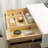 Leicester Vanity Table Set with Adjustable Brightness Mirror and Cushioned Stool-990797990