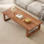 Table basse rectangulaire en bois massif-692684175