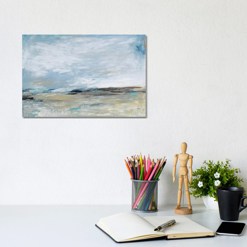 Mountains To Climb by Wani Pasion - Wrapped Canvas Painting, 20.32 cm H x 30.48 cm W