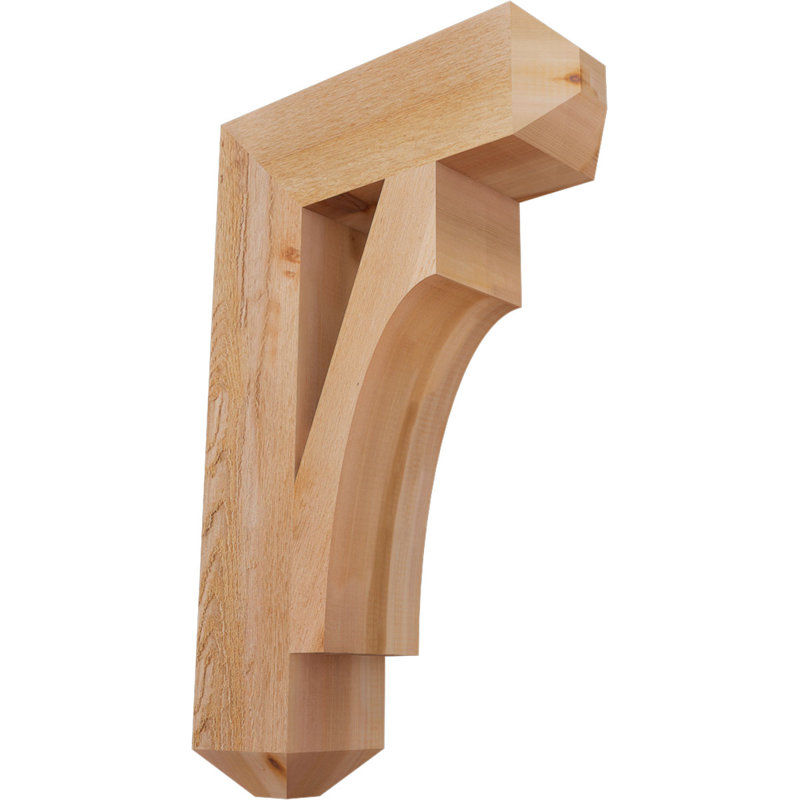 Support Westlake Craftsman, H 32 po x l 6 po x P 20 po, Cèdre rouge de l'Ouest, Rugueux