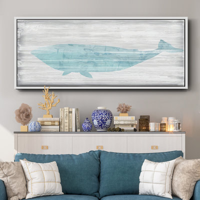Baleine IV - toile encadrée