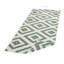 Malta flat-weave rug in green/cream-25281456