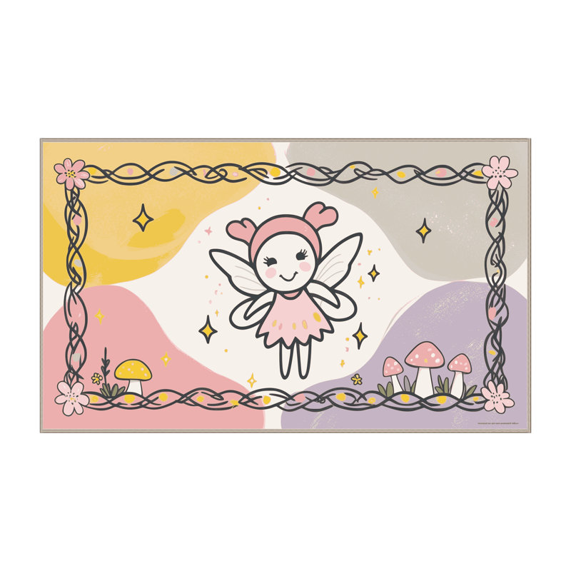 Tapis fantaisie East Urban Home, Rectangulaire 2 pi x 3 pi
