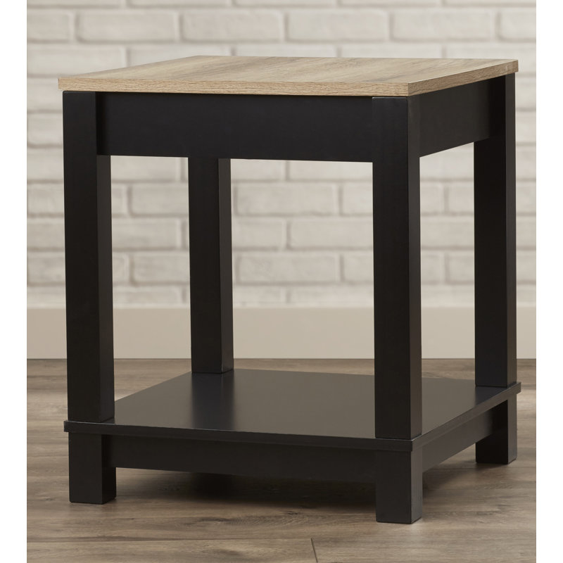 Aaron End Table, Black