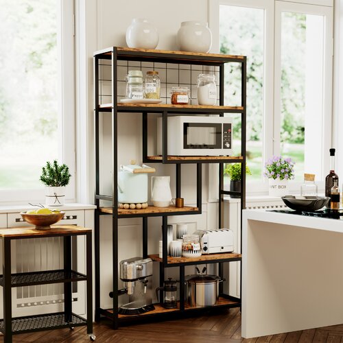 17 Stories Geometric Bookcase & Reviews | Wayfair