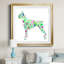 Tapisserie Boxer - peinture encadrée-1807084168-1807084181