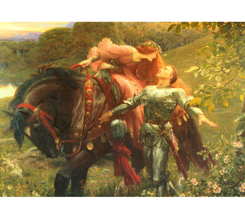 La belle dame sans merci, H 17 po x l 24 po