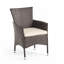 Ensemble de chaises de salle à manger d'extérieur en osier de polyuréthane durable