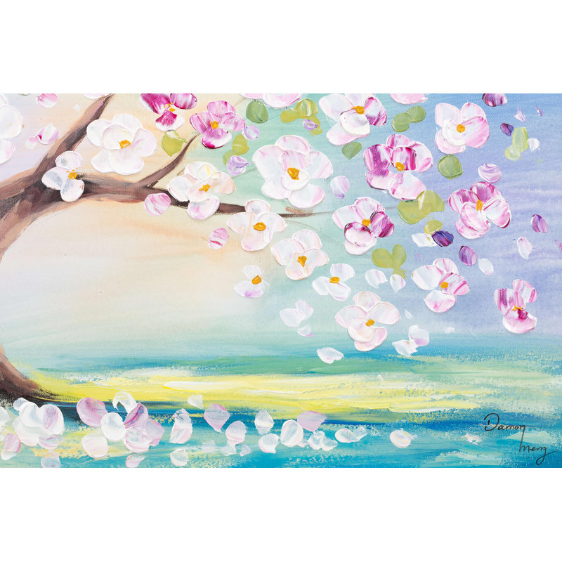 Hand-painted acrylic painting in all its glory
