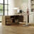 Adjustable L-shaped Metal Base Standing Desk-562224859