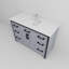 Ensemble de meuble-lavabo simple avec plateau en marbre de culture et robinet-1455068037