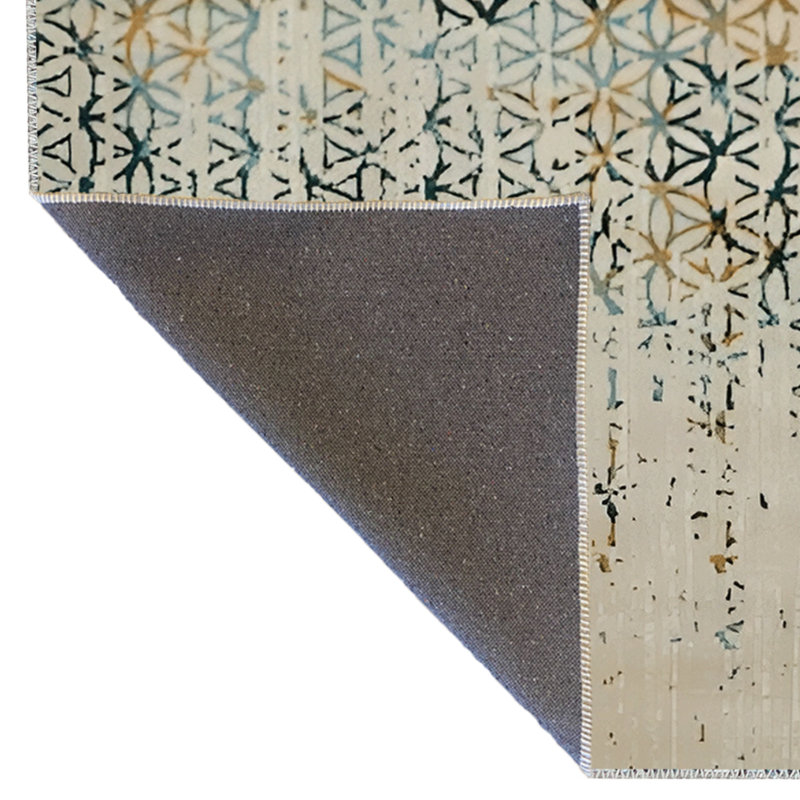 Tapis intérieur / extérieur Vedh, Rectangle 5 pi x 6 pi 6 po