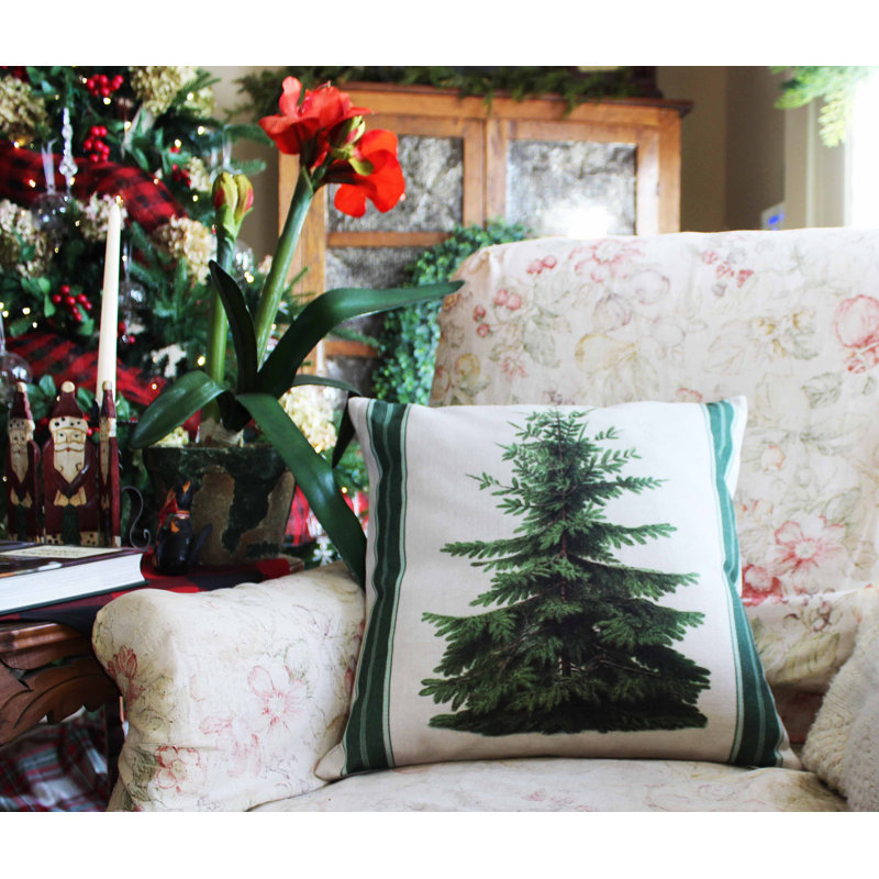 Floral Throw Pillow, Pillow Cover Only - No Insert