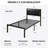Naiomy Upholstered Metal Platform Bed-1287153331-1287153328