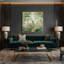 Art mural sur toile Botanical Art Nouveau-120564153