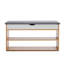 Linen Upholstered Bench