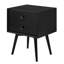 Solid Wood Bedside Table-1409737468