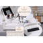 Canapé surdimensionné en chenille surdimensionné de 104,86 po avec porte-gobelet et port USB-137132347