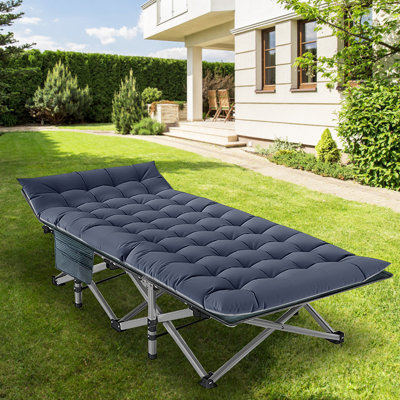 Folding Bed, Three Fold Bed With Different Colors and Styles Outdoor, Indoor