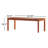Sonlin Rectangular Eucalyptus Outdoor Dining Table