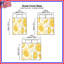 Housses de couette à motif cachemire jaune-123335205