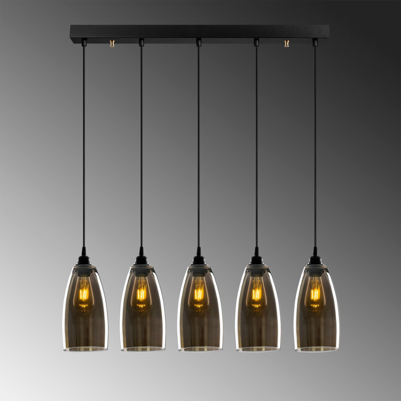 Pinto 5 - Light Fume Kitchen Island Pendant