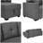Modern Reversible Sleeper Sectional Sofa With Right Storage Chaise-124082494