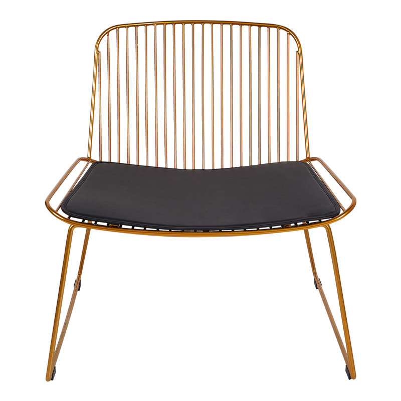 Ankrom 37cm H Side Chair, Gold