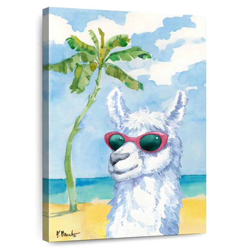 Ketti Hip Shades Llama I, 48" H x 32" W