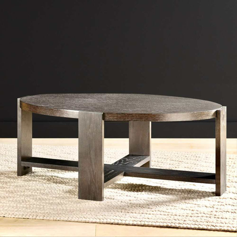 2 - Piece Solid Wood Coffee Table Set