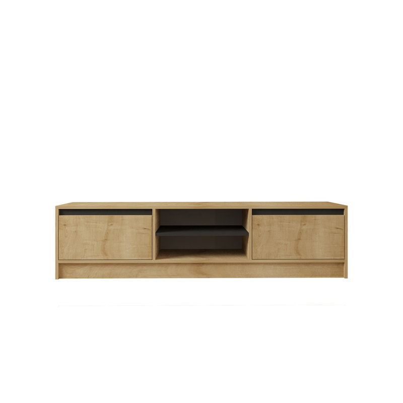 Keikei Unfinished TV Stand, Natural