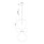 Luminaire suspendu géométrique à 1 lumière Holden-66310942