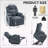 Power Lift Recliner Chair with Massage, Heat, and Convenient Features-1349072050