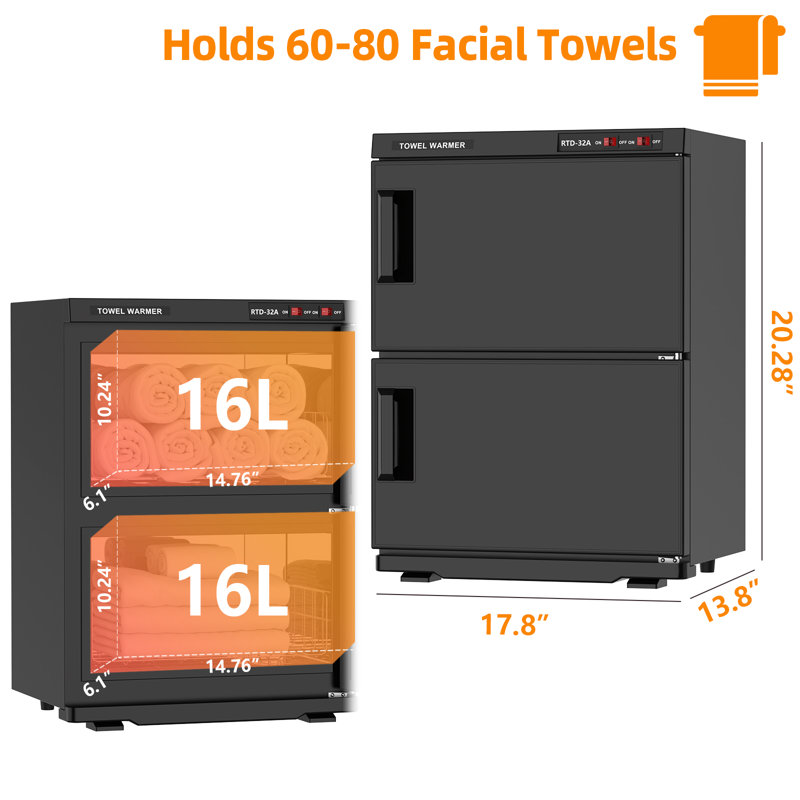 Towel Warmer, Black