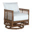 Newport Swivel Patio Chair with Cushions-83260303-97429406