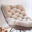 Chaise berçante décontractée de luxe