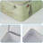 Vintage Letter Paper Cookie Container Decorative Secret Box With Key And Lock, Green