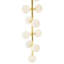 Ageet 11 - Light Gold Cluster Pendant