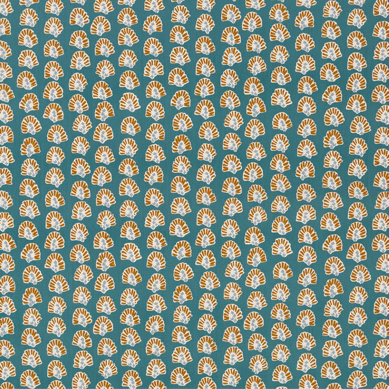 Robert Allen @Home Kola Stencil 100% Cotton Fabric, Jasper