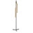 Black Note Triplet Floor - Dimmable LED - Triangular Tube - Matte Black Finish - Natural Cherry Shade-2070297984-2070297992