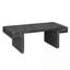 Table rectangulaire avec pieds en bois robustes