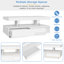 Cristela Pedestal Coffee Table with Storage