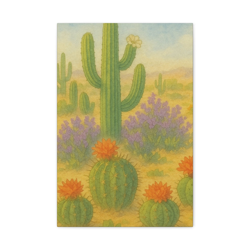 Aaroon Single Picture Frame Print on Canvas, 60.96 cm H x 40.64 cm W