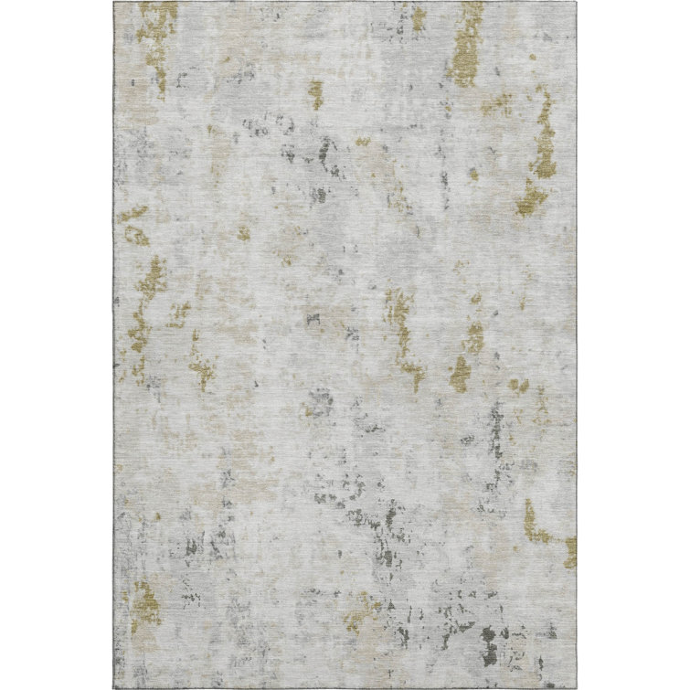 Premium Machine Washable Lubbers AMF1753 Modern Rug
