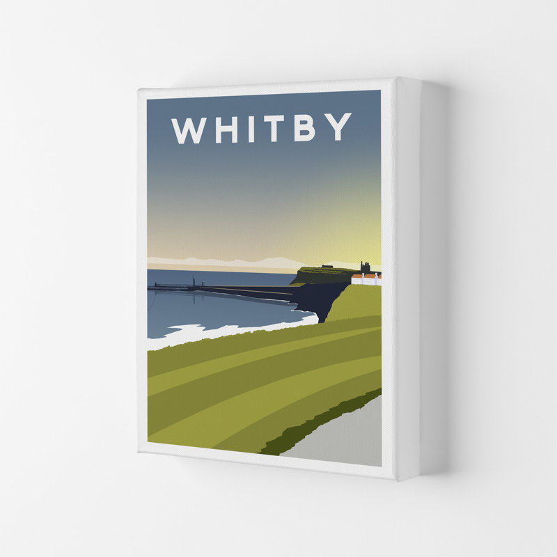 Whitby 5 Portrait - Print, Wrapped Canvas, 42cm H x 29.7cm W x 4cm D