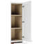 Disar 45'' Single Bathroom Vanity With Right Tall Linen Cabinet Dovetail Solid Wood Drawer Base Only-111300903