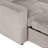 Haven Corduroy 2pc Reversible Sleeper Sectional With Storage Chaise, Beige-206051132