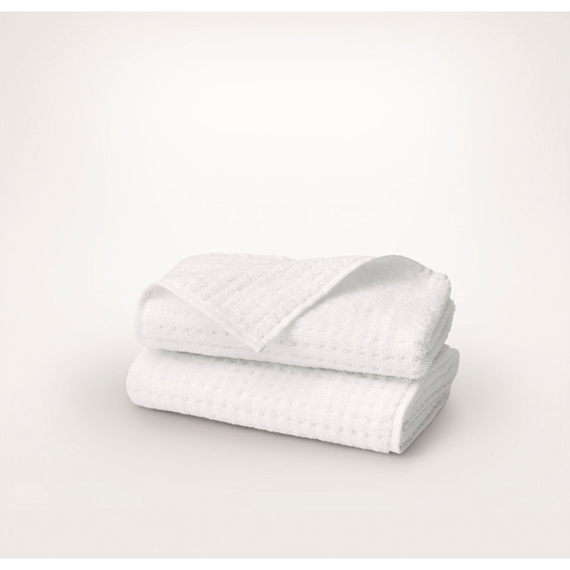 Turkish Waffle Waffle Hand Towel Set, Shore