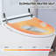 Toilette intelligente 1 / 1,28 GPF avec siège chauffant réglable